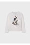 Girl's Long Sleeve Tshirt White