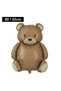 Retro Teddy Bear Airplane Police Car Rainbow Concept 3 Years Old Balloon Set Retro Concept Birthday Balloon Set - 7