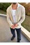 Cardigan Oversize Special Knitted Knitwear Patterned Loose Knit Design Perforated Cardigan - 7
