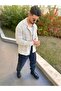 Cardigan Oversize Special Knitted Knitwear Patterned Loose Knit Design Perforated Cardigan - 6