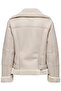 Onlagnete Faux Leather Biker Women's Coat - 4