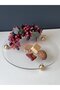Rumi Series Round Jardinyer with Brass Accessories -40Cm- - 3