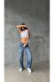 Trend Wide Leg Baggy Denim Trousers-wide Leg Loose Fit Jeans - 2