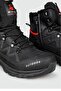 Marco Jamper 1821-24 Leather Outdoor Fur Zippered Men's Boots - 3