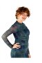 Green Draped Fitted Tulle Dress - 3
