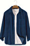 Men's Oversize Shirt Collar Velvet Long Sleeve Winter Shirt