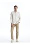 Regular Fit Long Sleeve Dobby Men's Textured Shirt - 2