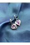 Gold & Silver Ocean Heart Steel Earrings - 2