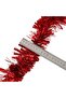 1 piece 1.7 meter thick red new year tassel ornament tinsel garland, ornament t77 - 4