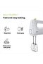 MultiMix 1 Hand Mixer 450W, FastMix 4 Speed + Turbo, 2 Stainless Steel dough hooks - HM 1100 - 4