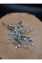 Fully Handmade Stylish And Elegant Wedding And Engagement Bridal Crown And Hair Accessory - 5