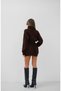 New Season Turtleneck Ribbed Thick Knitwear Tunic Sweater 24W16023 - 3