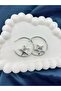 Gold & Silver Steel Star Hoop Earrings - 8