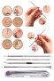 Box of 4 Stainless Comedone Acne - Blackhead Cleaner Set - 4