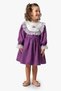 Baby Girl Dress Girls' Dress Birthday Party Wedding Long Sleeve Lined Dress - 3