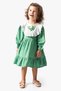 Baby Girl Dress Girls' Dress Birthday Party Wedding Long Sleeve Lined Dress - 5