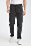 Men's Smoked 3 Thread Relaxed Cut Straight Leg Winter Sweatpants