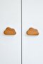 Cloud Patterned (2 Pcs) Baby Kids Room Wooden Furniture Cabinet Drawer Handle