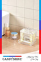 Premium Classic Cotton Swab Organizer Modern Cosmetic Organizer Stylish Cotton Holder Makeup Organizer - 2