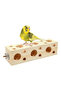 Bird Wooden Block Chewing Toy – Natural and Safe for Parrot, Budgie and Hamster