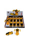 Car with Robot Yellow - 15 cm - 2
