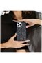 Apple iPhone 16 Pro Compatible Case Stone Star Shine Silicone Case Blue - 2