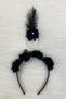 Black Bridesmaid Bracelet and Bridesmaid Crown (Plastic), Henna Night, Bachelorette Party, Bride, 20 Pieces - 6