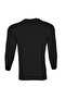 Orange Lycra Long Sleeve Crew Neck T-Shirt - Sf-0006-2 Sb - 5