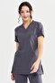 Ultralycra Basic - Lycra Doctor Nurse Uniform Set Scrubs Uniform Surgical Suit (Unisex), Asphalt - 5