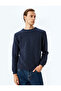 Crew Neck Viscose Blended Basic Winter Knitwear Sweater - 3