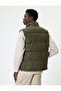 Inflatable Vest Slim Fit Stand Collar - 4