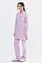 Ultralycra Modest - Lycra Doctor Nurse Hijab Jersey Set Scrubs Uniform Surgical Suit, Lilac - 3