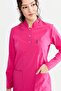Ultralycra Modest - Lycra Doctor Nurse Hijab Uniform Set, Fuchsia - 7