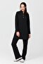 Ultralycra Modest - Lycra Doctor Nurse Hijab Uniform Set, Black - 2