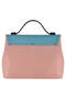 Women's Vegan Leather Pink Handbag - Take A Walk Design - 5