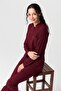 Ultralycra Modest - Lycra Doctor Nurse Hijab Jersey Set, Burgundy - 2