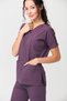 UltraLycra Spaniard - Stretch Fabric Doctor Nurse Scrubs Uniform Surgical Set (WOMEN), Rose - 7
