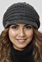 Women's Brim Lined Knitwear Knitted Beret - 4