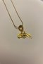 Women's Steel Necklace Eye Feather Hand Model Charm Necklace - 2