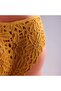 2 Pack Lace Cotton Women's Panties - Yellow - 2