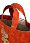 Women's Vegan Orange Medium Tote Bag - Warner Bros Tom & Jerry Design - 7