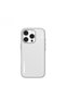 iPhone 16 Pro Magsafe Compatible Dual Color Liquid Silicone White Phone Case