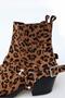 Leopard Cowboy Boots 124401 - 5