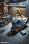 Yuki Casper Compatible Motorcycle Tarpaulin (Thickest) Fabric Lasting Use (with Buckle) - 4