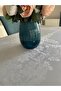 Carefree Stain Resistant Lace Patterned Tablecloth 160X220 Gray - 7