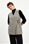 Brown Wool Lined Vest