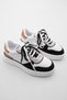 Women's Sneaker High Sole Block Color Lace-Up Sports Shoes Pera white - 2
