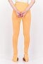 Women Plain Pull On Leggings, Orange - 2