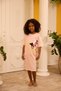 Girl's Pink Colored Tunic Nightgown - 3