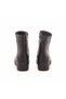 Tanca women's genuine leather rubber sole black daily boots - 4